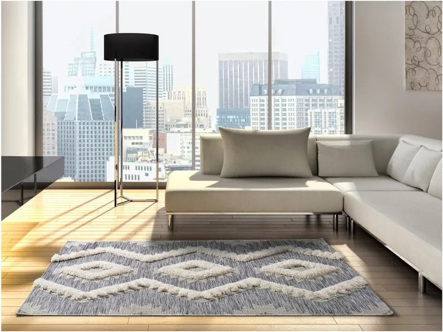 Бели и сиви килими Cheroky Merto, 115 x 170 cm - Universal