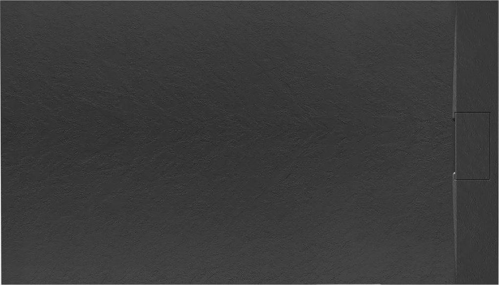 Корито за душ кабина Rea Bazalt Black 80x120