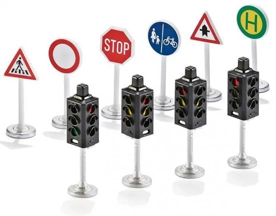 Siku - Sikuworld Traffic Lights and Road Signs 5597