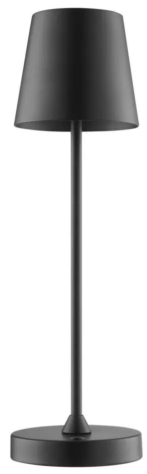 Brilliant - Димируема презареждаема сензорна настолна лампа ELORA LED/2,5W/5V 2700K IP44 черна