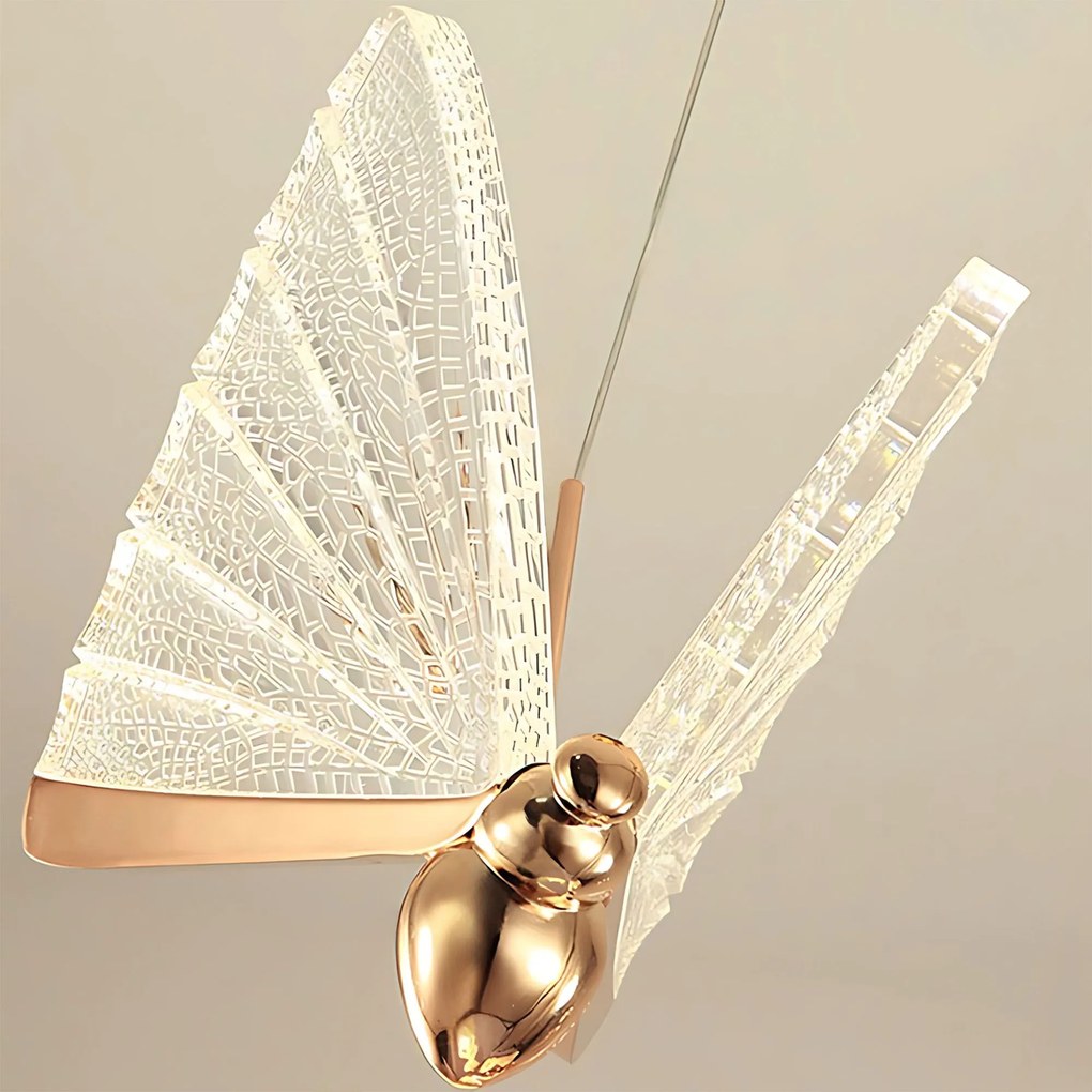 Висяща LED лампа LHJ105-1CP Gold