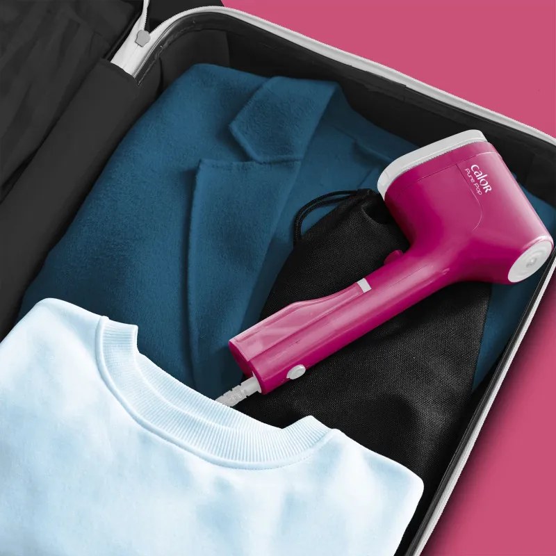 Уред за гладене с пара Tefal DT2023F0, 1300W, 70 мл, 20 г/мин, Индикатор за готовност, Автоматично изключване, Розов