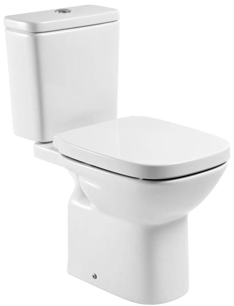 Тоалетна чиния за моноблок, Roca, A342997000 с хоризонтално оттичане, 35.5x65.5x76см