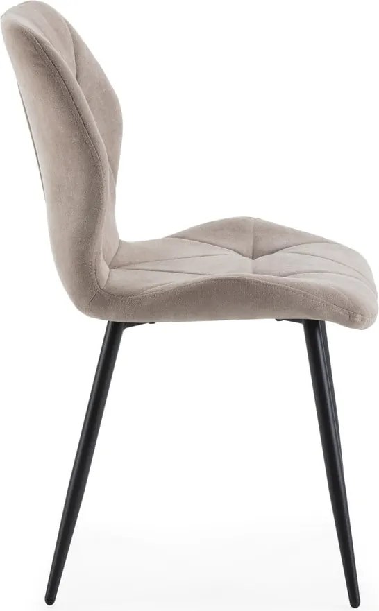 Бежови трапезни столове в комплект от 4 броя Luna - Marckeric