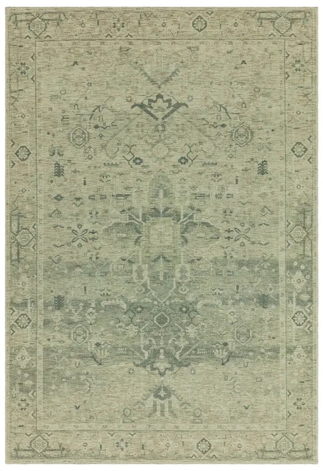 Зелен килим 170x120 cm Kaya - Asiatic Carpets