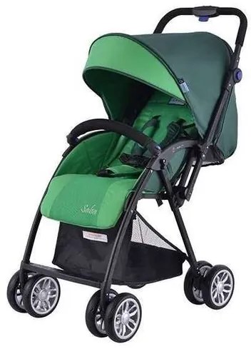 Комбинирана количка Zooper Salsa Apple Green Plaid, зелена