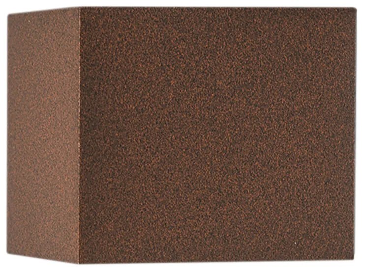 Интелигентен стенен аплик ръждяво кафяв IP44 с Wi-Fi GU10 - Baleno