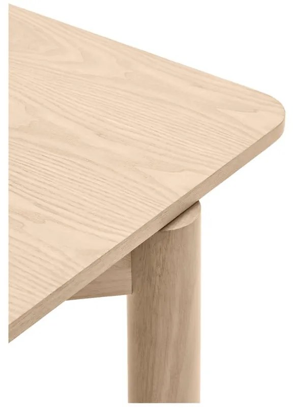 Сгъваема маса за хранене в декор от пепел 160x100 cm Atlas - Teulat