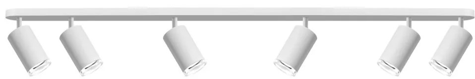 Димируемо LED RGBW точково осветително тяло за баня TURYN 6xGU10/6,5W/230V IP44 бяло