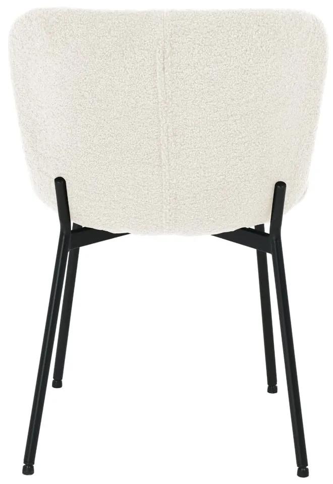 Бели трапезни столове в комплект 2 броя Teddy – Furnhouse