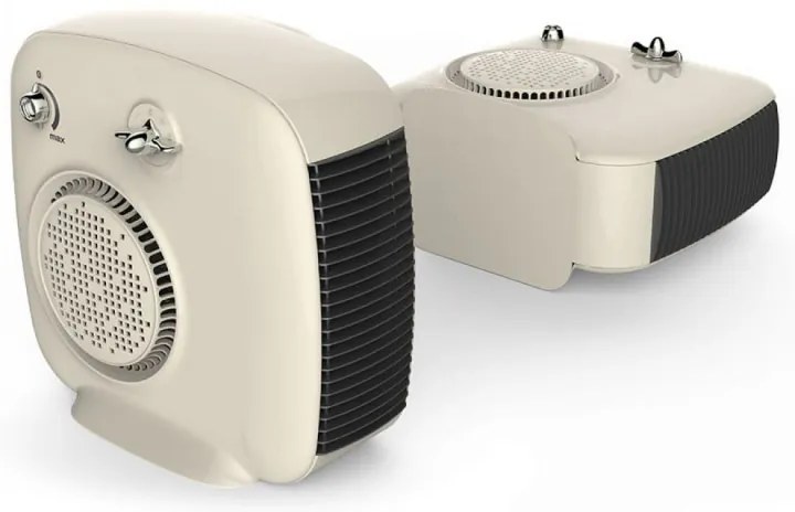 Вентилаторна печка Sapir SP-1970-D, 3 степени, 2000W, Регулируем термостат, Изправено и легнало положение, Бял