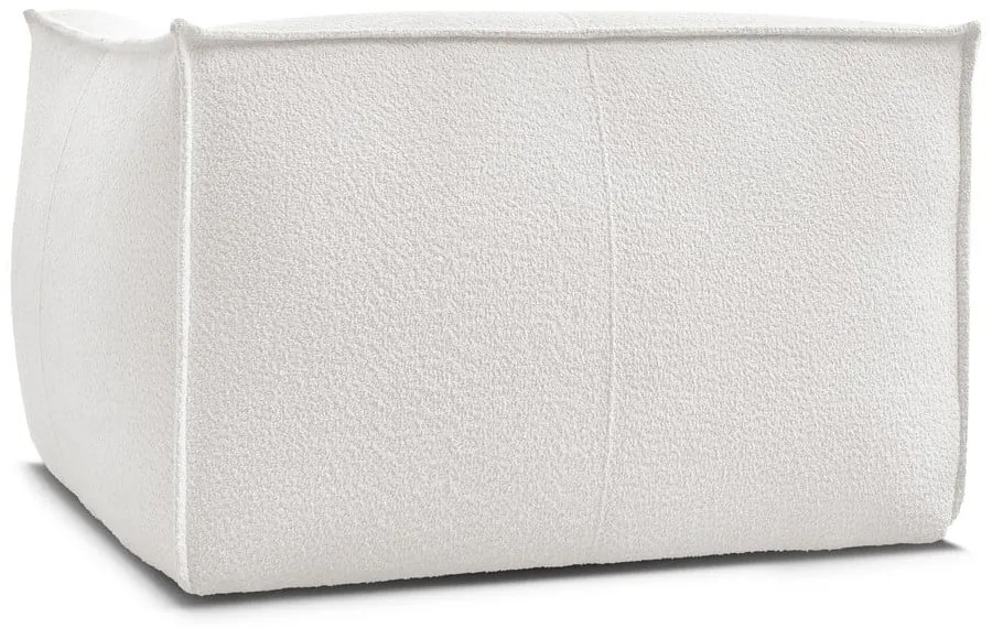 Бяло кресло от прежда с примки от букле Giorgia – Bobochic Paris