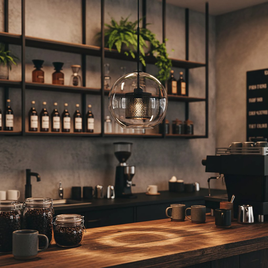 Пендел Black/Loft APP558-1CP 25cm