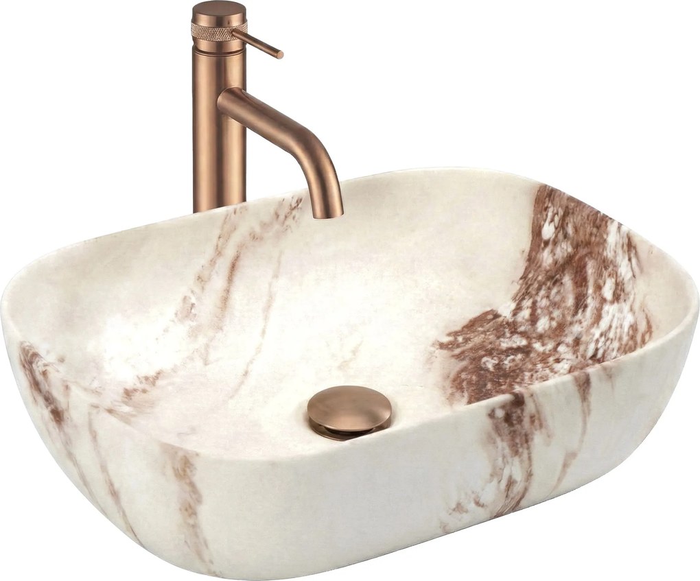 Умивалник за плот Rea Belinda Marrone Matt