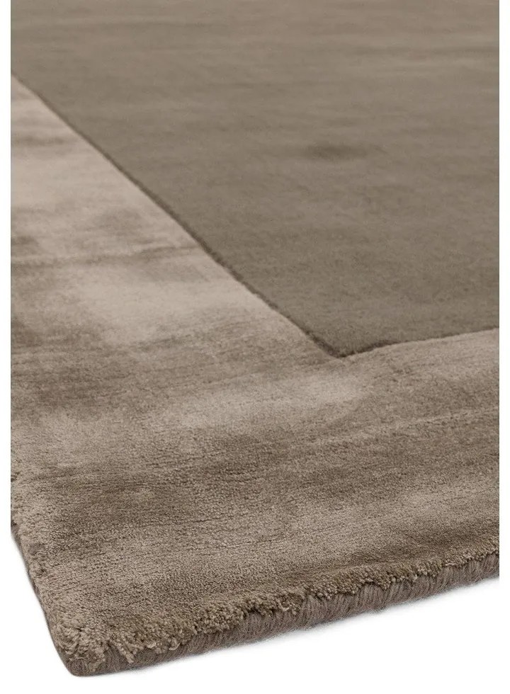 Кафяв ръчно изработен килим със смес от вълна 200x290 cm Ascot – Asiatic Carpets