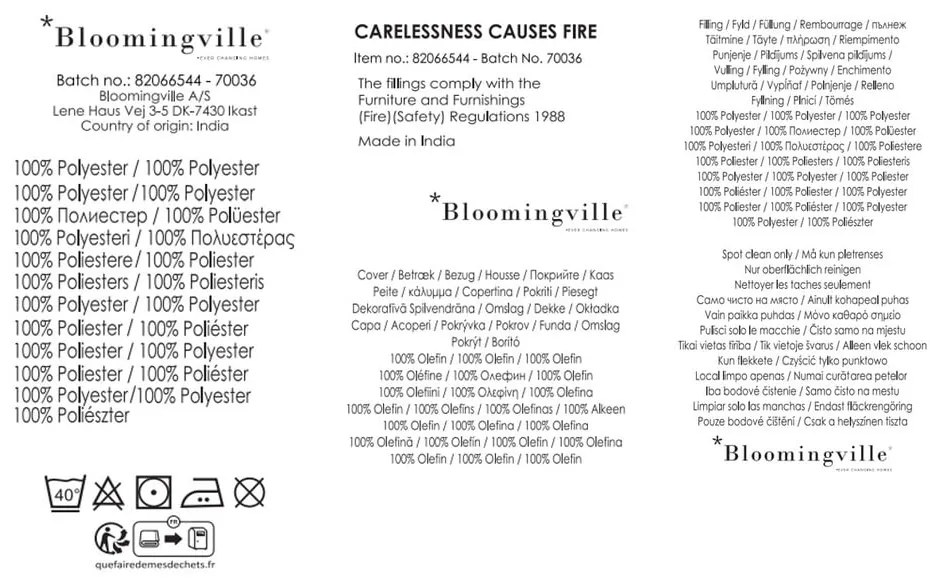Декоративна възглавница 50x50 cm Cabrie – Bloomingville