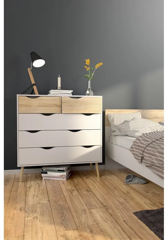 Бял скрин , 99 x 101 cm Oslo - Tvilum