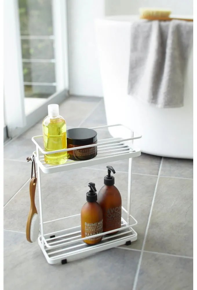 Бял двуетажен органайзер Yamazaki Tower - YAMAZAKI