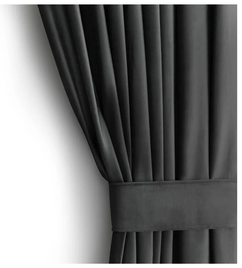 Сиво затъмняващо перде 140x270 cm – Restilo