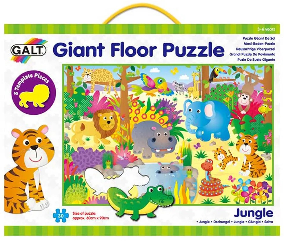Galt - Гигантски пъзел за под "Джунгла"