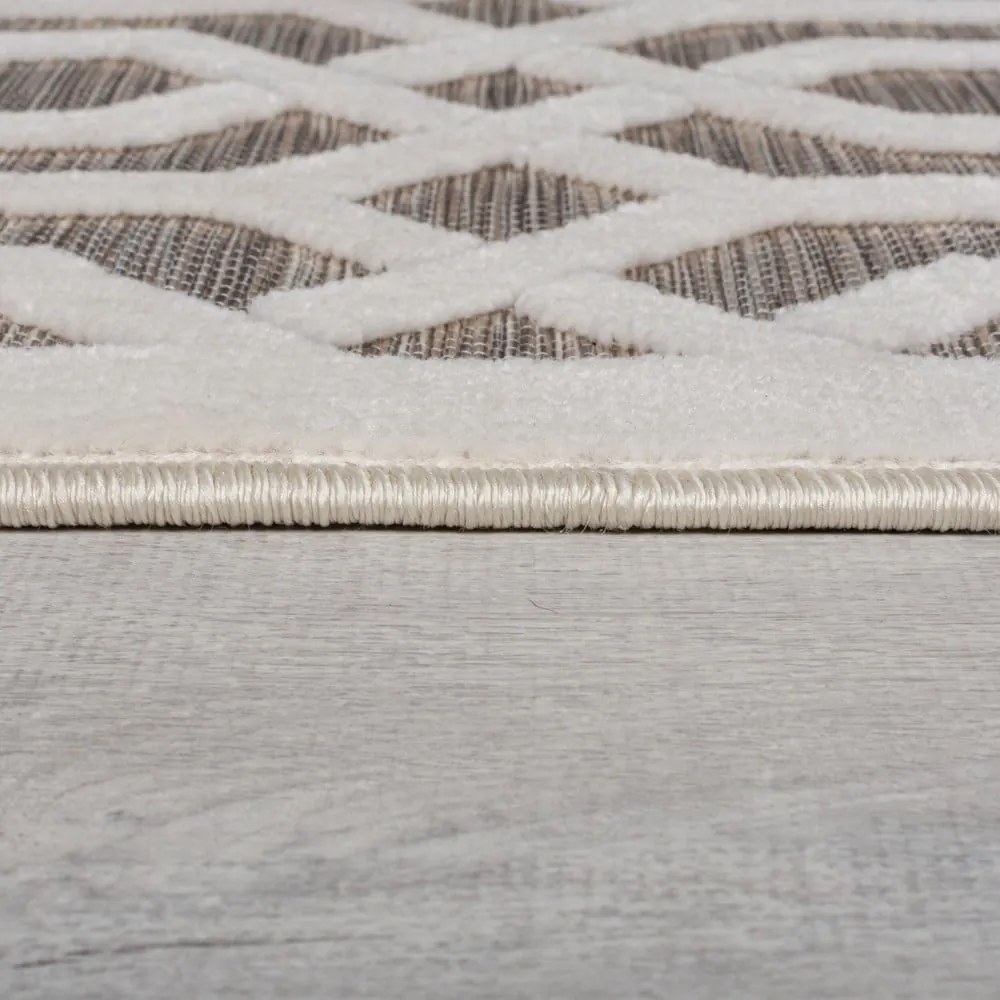 Бежов външен килим 230x66 cm Mondo - Flair Rugs