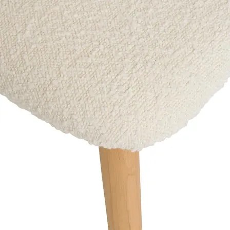 Стол atmosphera Sari, Хевея - Бял