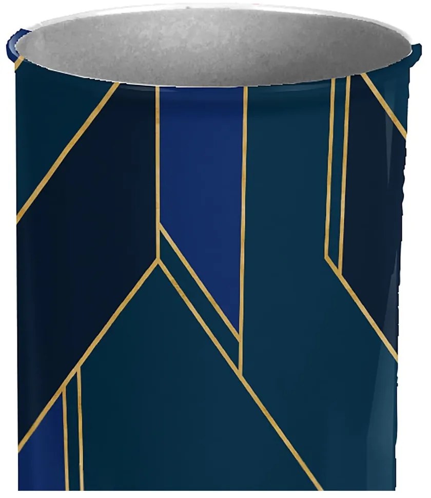 Тъмносиня метална четка за тоалетна Achille – douceur d'intérieur