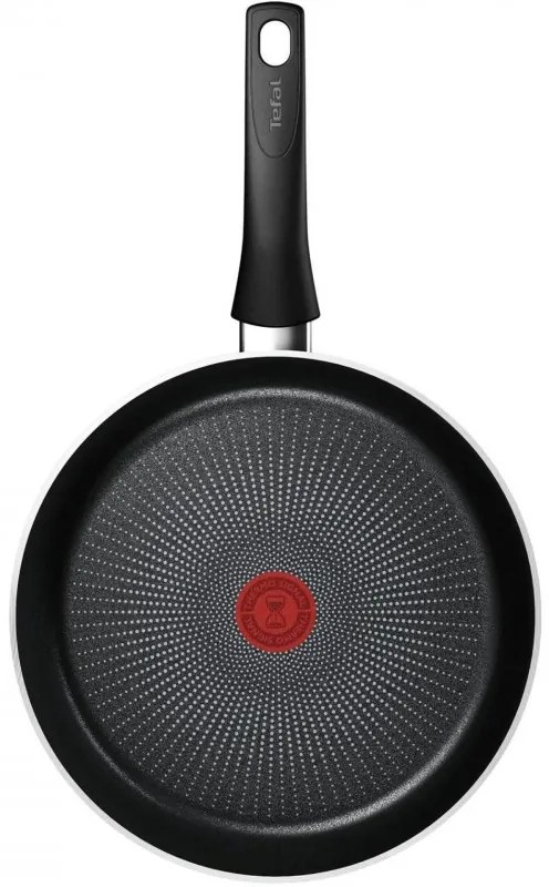 Тиган Tefal C2920653 Force, 28 см, Незалепващо покритие, Thermo-signal, Индукция, Черен