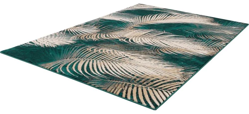 Вълнен килим в бензинов цвят 133x180 cm Areca - Agnella