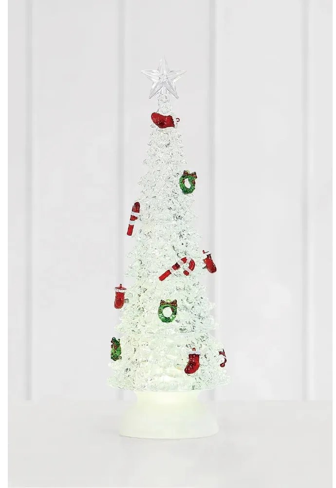 Бяла коледна светлинна украса ø 12 cm Bro – Markslöjd