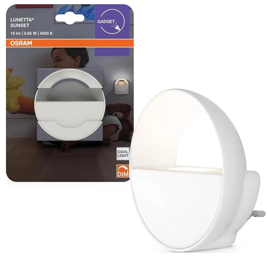 Osram - Димируема LED нощна лампа LUNETTA LED/0,65W/230V
