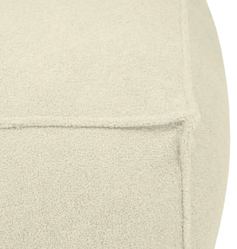 Кремав пуф от букле Mass Corner 125 Right – SLOWDOWN