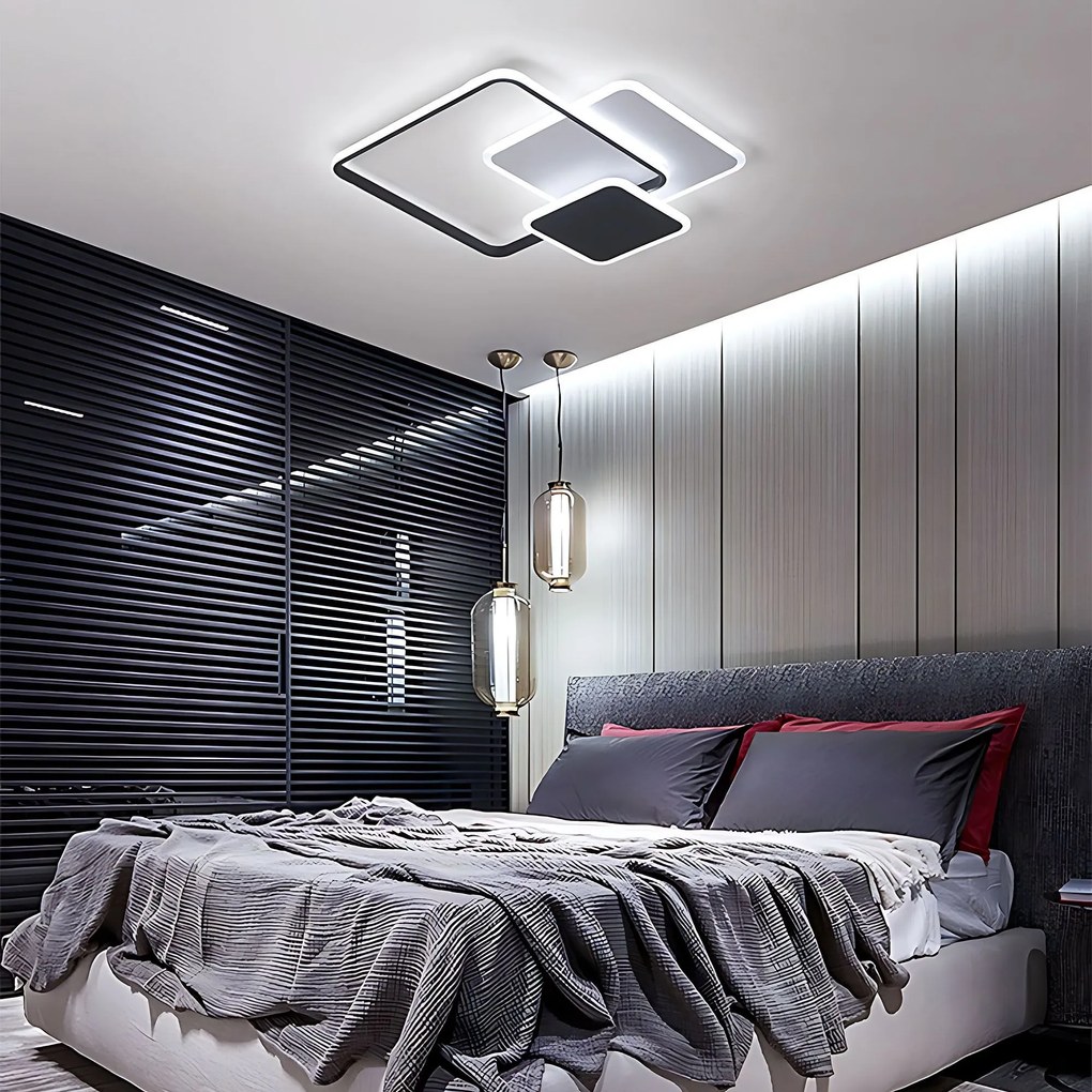 Плафон LHJ079-C BLACK/WHITE LED