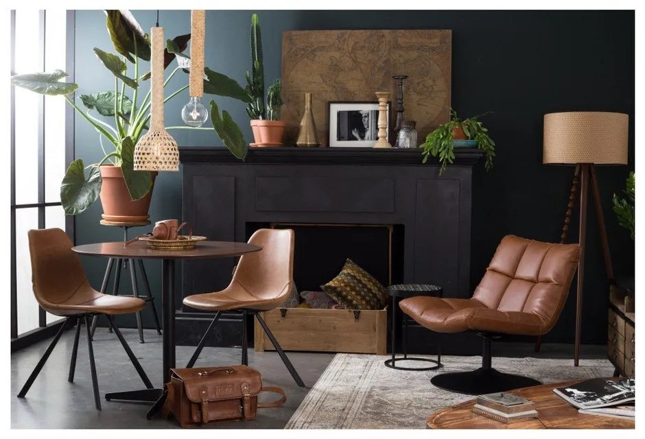 Кафяв фотьойл Bar - Dutchbone