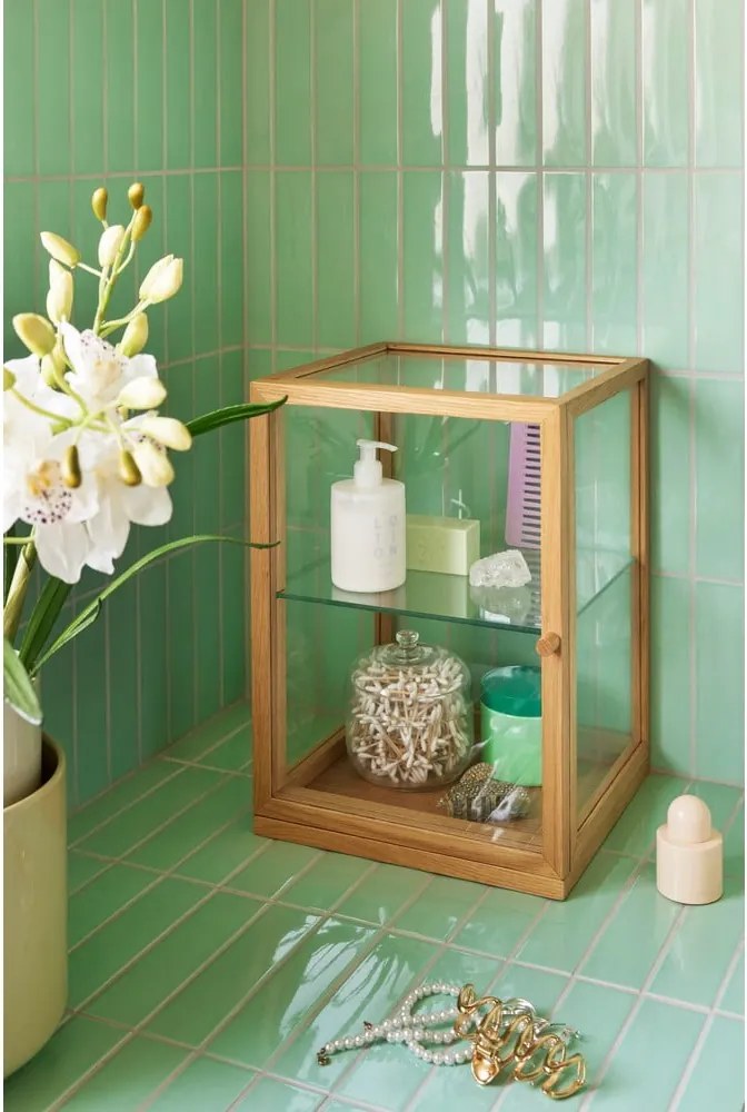 Витрина от декор от дъб в естествен цвят 30x42x30 cm Poetic – Hübsch