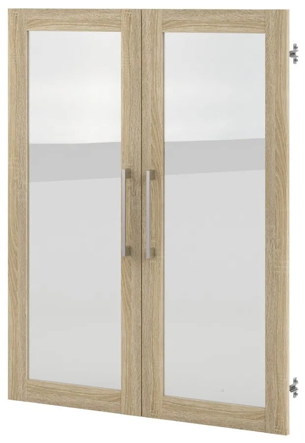 Компонент - врата от дъбов декор в естествен цвят 84x105 cm Prima – Tvilum