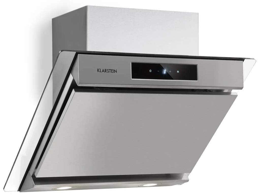 Klarstein Balzac Silent 60, абсорбатор, 250 W, 3 нива на мощност, 604 m³ / h, LED, EEK A