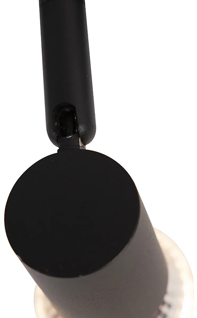 Модерна релсова система черна 3-светлина 3-фазен ляв - Jeany