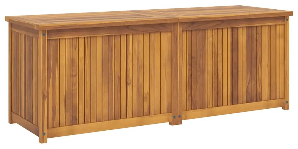 318733 vidaXL Градинска кутия, 150x50x55 см, тиково дърво масив