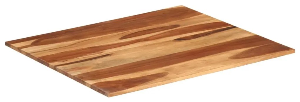 285985 vidaXL Плот за маса, акациево дърво масив, 15-16 мм, 70x80 cм