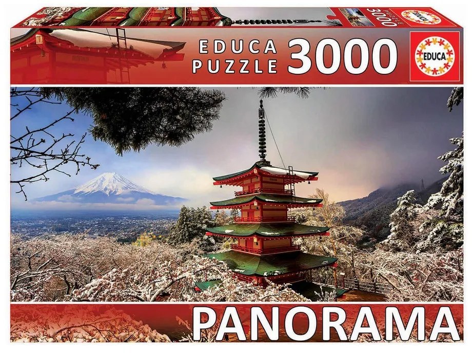 Пъзел Educa Mount Fuji Panorama 18013 3000 Части