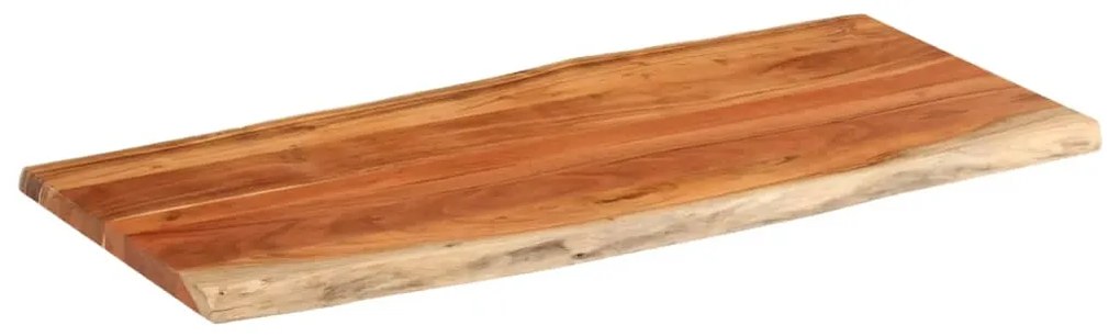 370649 vidaXL Плот за маса, 140x60x3,8 см, правоъгълен, акация масив, жив ръб