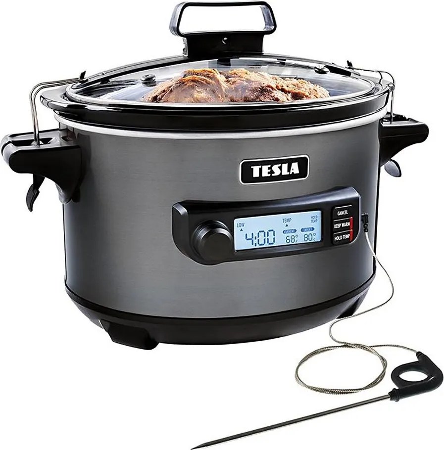TESLA Electronics SlowCook - Бавна тенджера 5,6 л 290W/230V