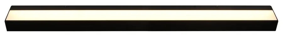 Матово черно LED осветление за стена (дължина 90 см) Rocco - Trio
