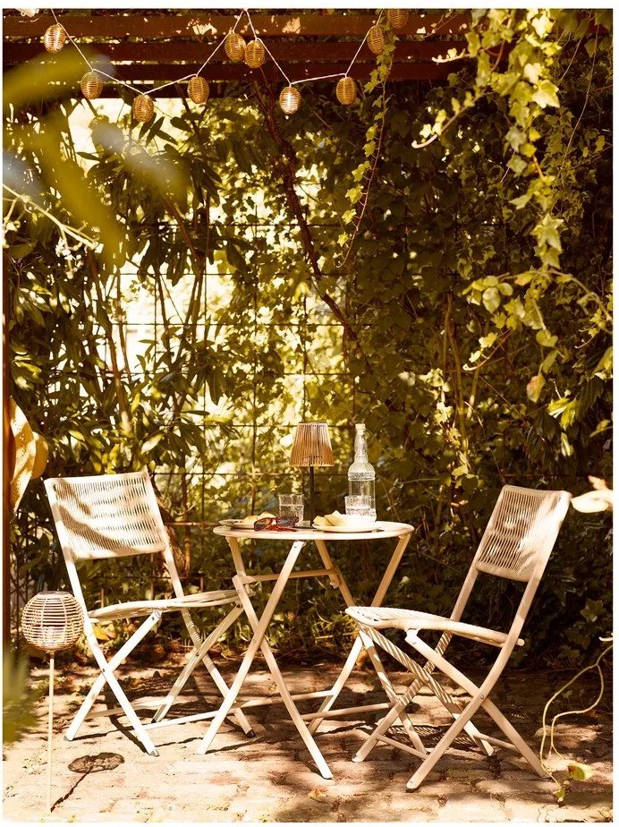 LED настолно/преносимо външно осветително тяло със соларен панел ø 14 cm Salford – House Nordic