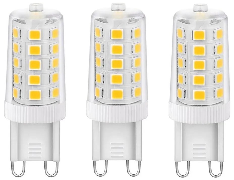 К-кт 3x LED Крушка ECOLINE G9/3,5W/230V 3000K - Brilagi