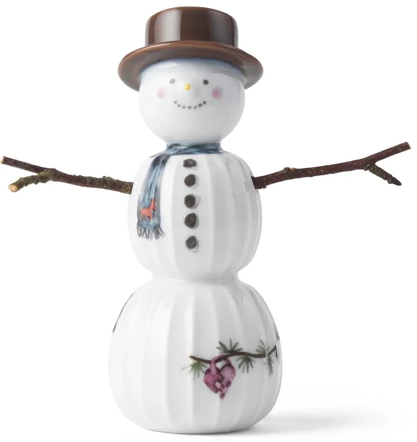 Порцеланова Коледна фигурка (височина 11,5 cm) Hammershøi Snowman – Kähler Design