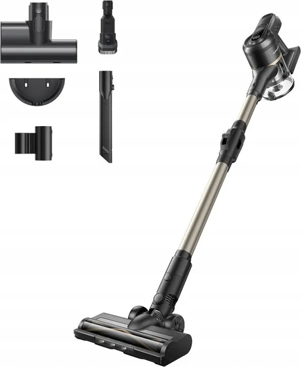 Вертикална прахосмукачка Dreame T30 Flex VJ74E, 450 W, 144 AW, 3 степени, 0.5 л, 60 мин, HEPA H13, LED, Безчетков мотор, Черен