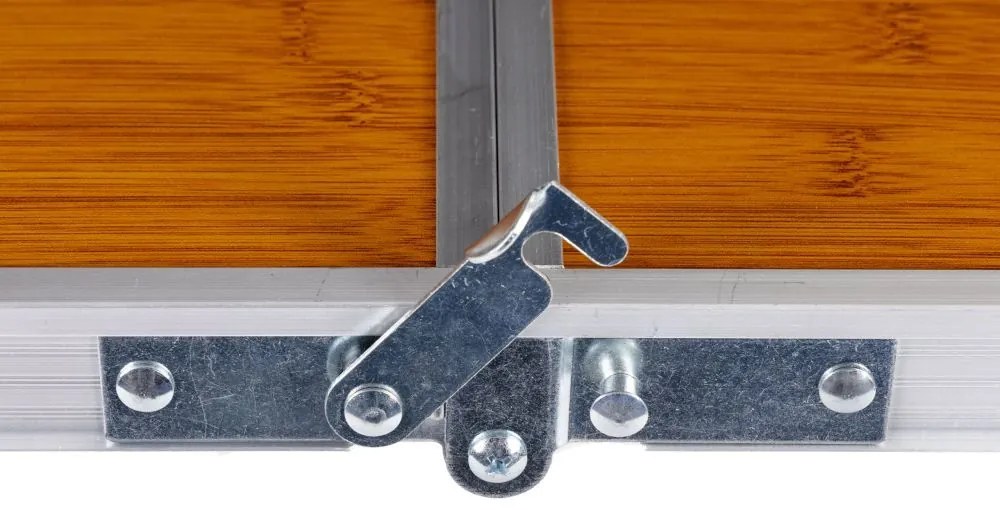 Сгъваема маса за кетъринг 119,5 x 60 cm дърво с 4 стола