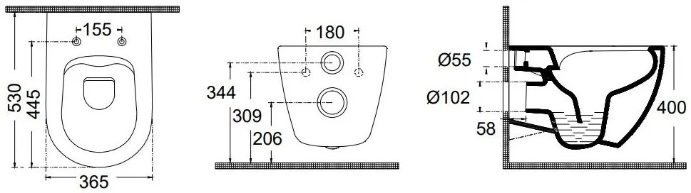 Висящ леген Lenta -Ekrou
